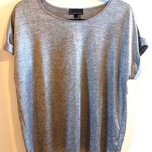 Silver tee